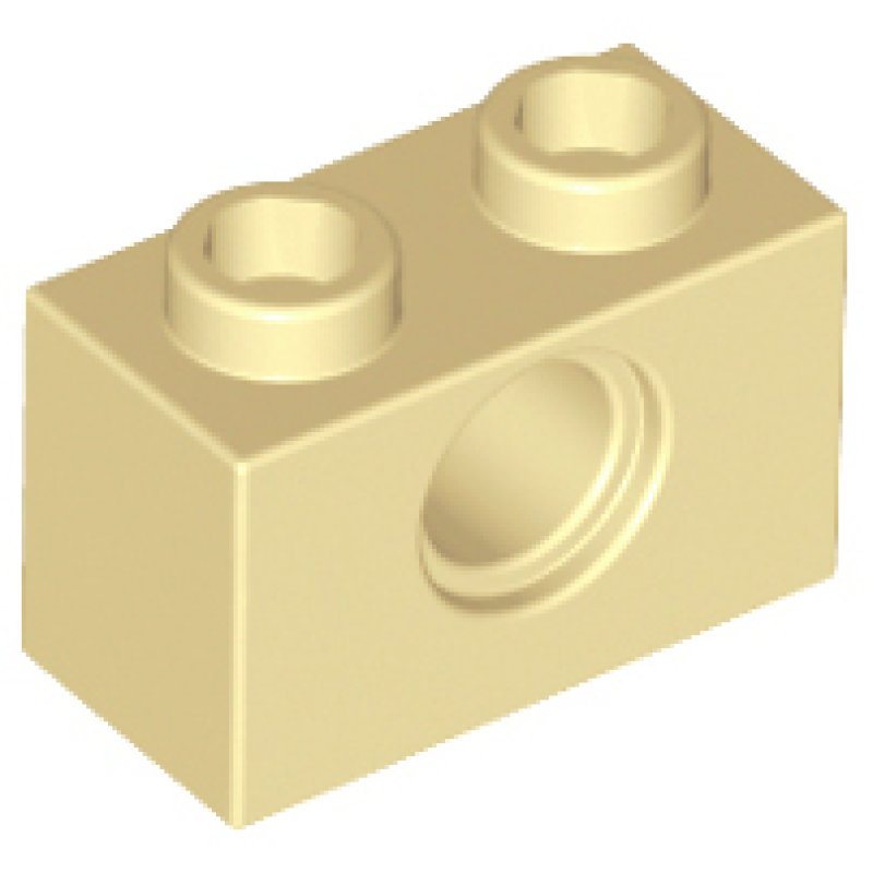 Technic, Steen 1x2 Tan